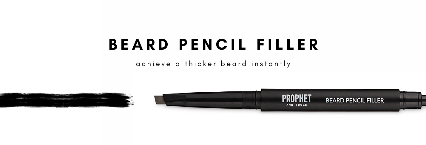 beard pencil filler for thicker and fuller beards and hair