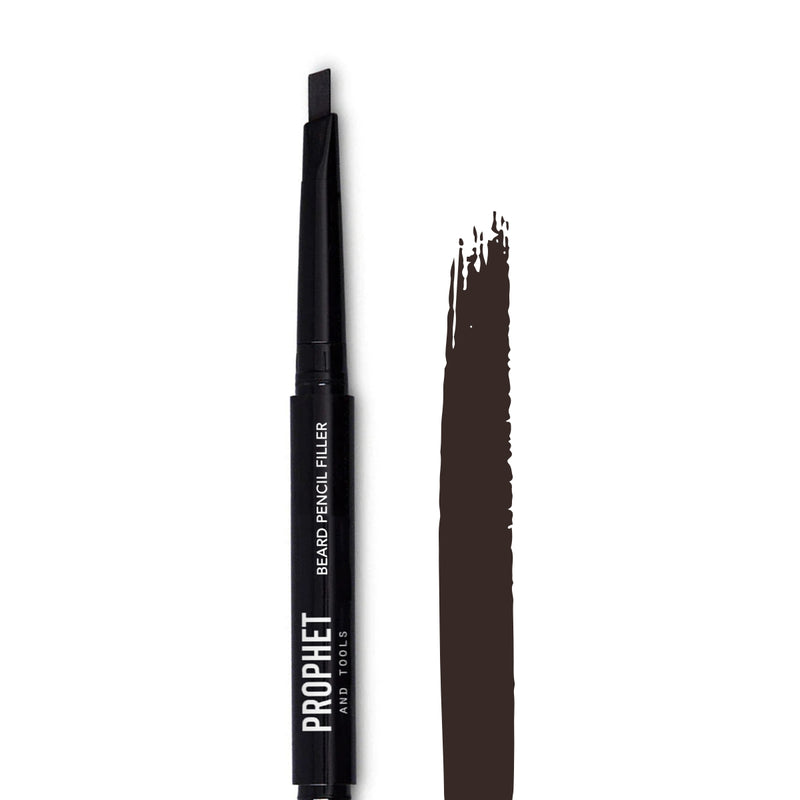 dark brown beard and hair pencil filler